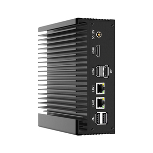 N100 Mini Industrial <strong>Computer</strong> Fanless 2LAN Host Intel Linux DDR4 EU/UK/CN/US Plug 3*Displa NUC <strong>Portable</strong> IPC Nano PfSense - Product Image 2