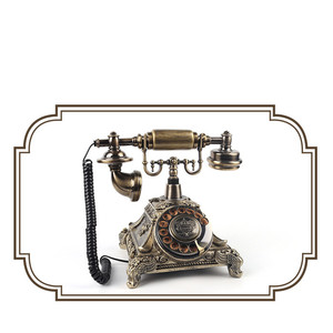 حار بيع الهاتف الجدار خمر سجل الضيوف الهواتف الصوتية حبال مجموعة الهاتف المسجلة - Product Image 3