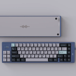 Placa de teclado de aluminio anodizado multicolor de diseño personalizado DIY, Teclado mecánico de metal mecanizado CNC OEM - Product Image 2