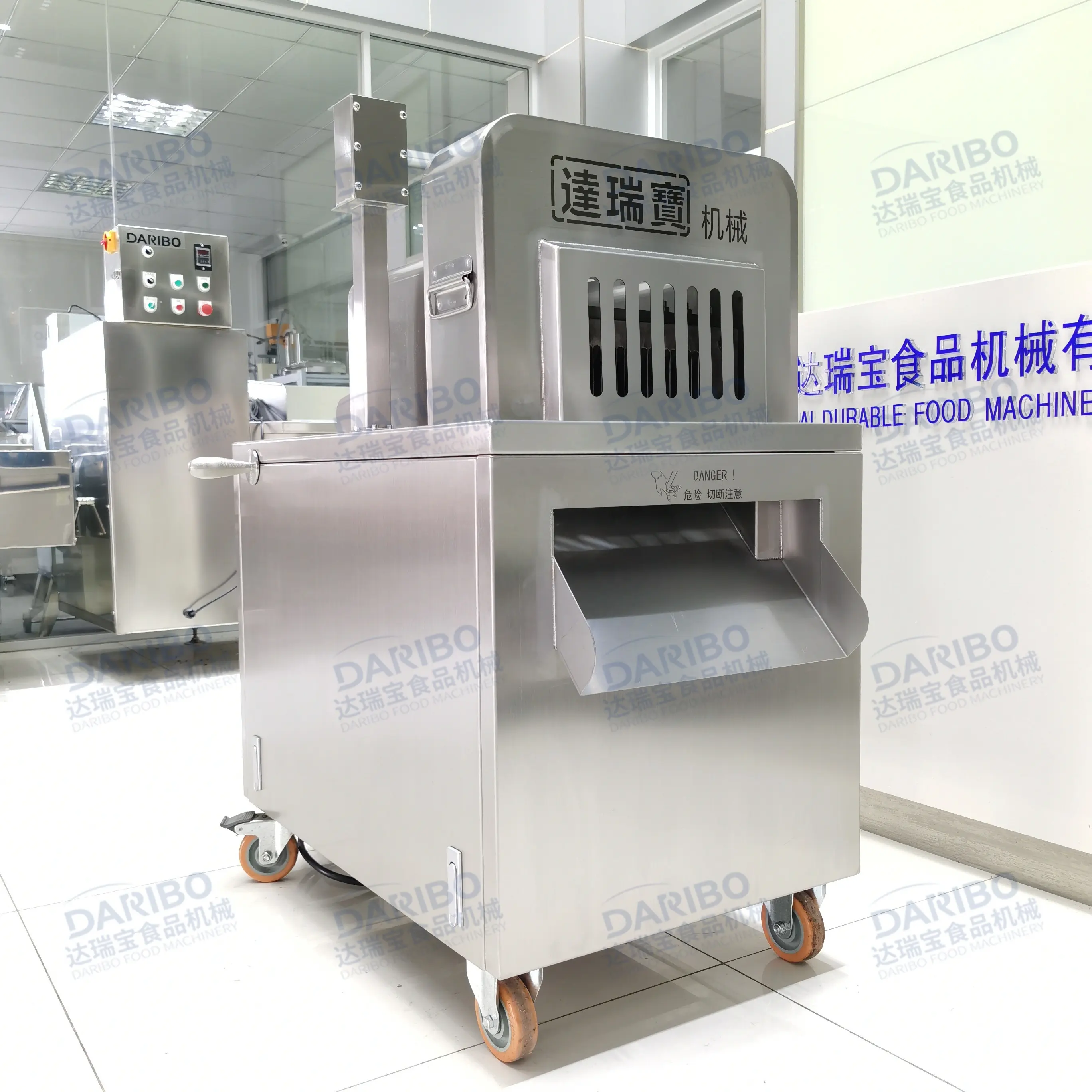 Automatic Frozen Meat Dicer Machine Chicken Fish Beef Meat and Bone Cutting Machine Custom Meat Cube Cutter