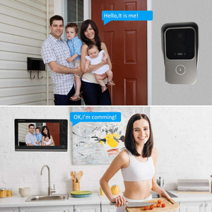 2 Wire Video Home <strong>Intercom</strong> Door Phone Easy <strong>Install</strong> Homemade 7&quot; Video Doorbell Camera Door <strong>Intercom</strong> <strong>System</strong> for Villa - Product Image 6