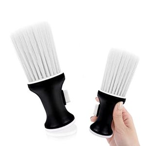 Ucuz kesme kırık süpürme saç fırçası kuaför Salon ayrılabilir berber boyun saç temiz fırça