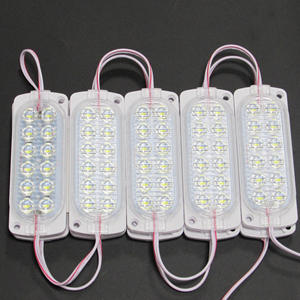 12V enjeksiyon LED modülü 12leds DC12V su geçirmez IP67 beyaz kırmızı yeşil mavi RGB Mini Smd kalıp modülü için işareti reklam - Product Image 2