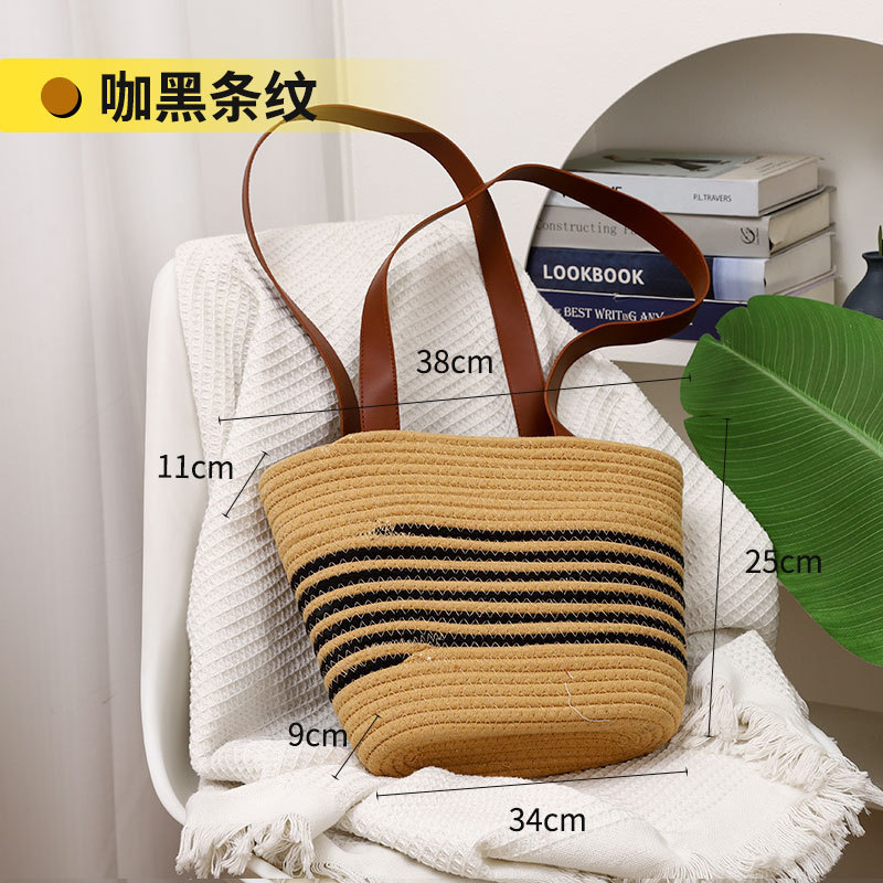 Brown and black stripes