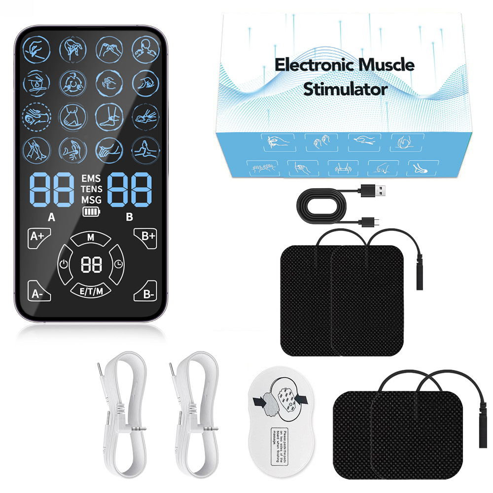 Black patch with two holes