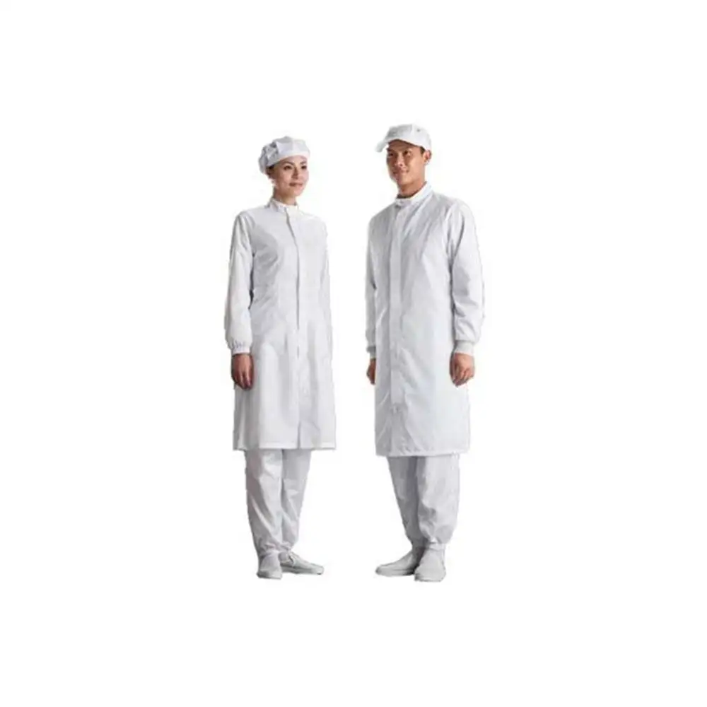 High Quality Cleanroom Garment Lab ESD Smock Uniform Working Clothes