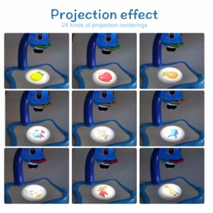 多機能プロジェクション絵画テーブル漫画形絵画ライティングボード子供のおもちゃセット - Product Image 3
