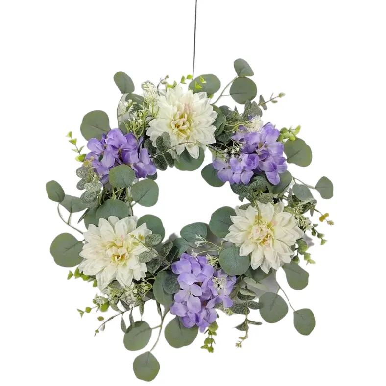 Primavera 2024 nueva guirnalda de vid de madera verde Ushizo guirnalda decoración del hogar flores y plantas