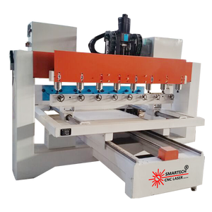 4 <strong>Axis</strong> <strong>CNC</strong> Machine Rotary Spindle <strong>With</strong> 8 Heads 3D Woodworking <strong>CNC</strong> <strong>Router</strong> Machine - Product Image 3