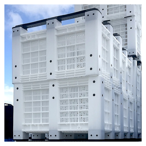 1210 nhựa sử dụng trái cây <span class=keywords><strong>Pallet</strong></span> hộp lưu trữ vận chuyển container nhựa <span class=keywords><strong>Pallet</strong></span> Thùng - Product Image 5