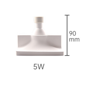 Modern White Body Gypsum Downlight <strong>5W</strong> <strong>Square</strong> Embedded GU10 <strong>LED</strong> Ceiling Lamp Plaster <strong>LED</strong> Recessed Trimless Downlight Spotlight - Product Image 4