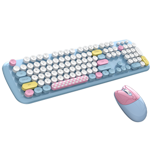 2.4G Wireless <strong>Multimedia</strong> <strong>Keyboard</strong> Full Size <strong>Keyboard</strong> With Round-keypad Design - Product Image 4