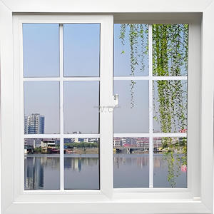 Cheap Soundproof Windproof Hurricane Glass Pvc Sliding <strong>windows</strong> - Product Image 3