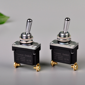 Spst 12mm không thấm nước vít thiết bị đầu cuối ON-OFF chuyển đổi chuyển đổi cho bảng điều khiển điện xe ô tô tàu và máy bay thiết bị quân sự - Product Image 3