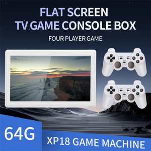 กล่องเกมทีวีจอแบนแบบ XP18สามารถเชื่อมต่อกับคอนโซลเกมผู้เล่นหลายคนแบบมือถือ3D พร้อมตัวควบคุมการเชื่อมต่อแบบไร้สายสองตัว - Product Image 5
