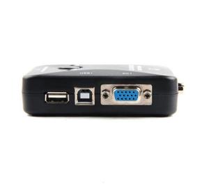 KVM Switcher 2-port USB VGA Two in One Out Dual <strong>Computer</strong> Shared Keyboard Mouse Switcher - Product Image 3