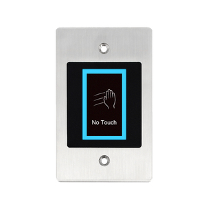 IP66 Embedded Design pulsante di uscita luce a LED a infrarossi No Touch pulsante di uscita interruttore a pulsante per il controllo accessi - Product Image 2
