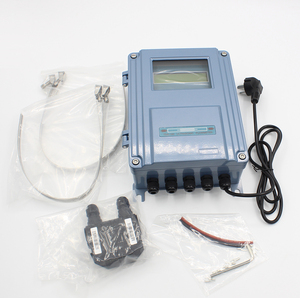 DN15 Digital Clamp On Ultrasonic Water Flowmeter Price Insertion Sensor <strong>Data</strong> <strong>Logger</strong> RS485 - Product Image 3