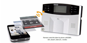 Sistema de alarma GSM WiFi de seguridad inalámbrica para el hogar, pantalla LCD, recordatorio de voz, intercomunicador bidireccional, envío de mensajes gratis a su teléfono móvil - Product Image 4