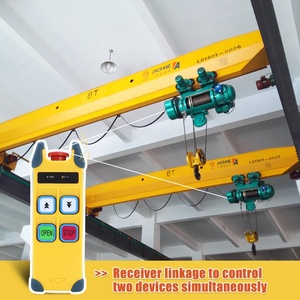 CE accreditato gamma completa di modelli a doppia velocità Wireless industriale telecomando gru Radio codice di rotolamento funzione impermeabile - Product Image 5