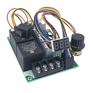 60A 0-100 Einstellbarer Drehzahl regler für DIY-Gleichstrom motor-LED-Digital anzeige und PWM DC 10V-55V-Einstellung - Product Image 1