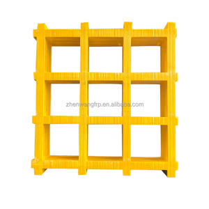 完整规格40*25耐用玻璃纤维绝缘平台玻璃钢汽车美容格栅 - Product Image 6