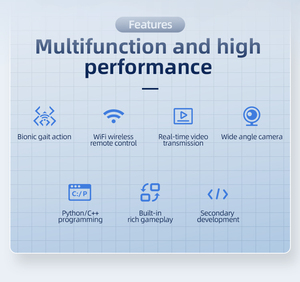 Little Bionic Spider Robot Deep Learning Programmier wettbewerb WiFi Video AI Intelligent Vision - Product Image 5