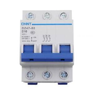 Chint DZ47-60シリーズMCB 6A 16A 20A 25A 32A 40A 60Aミニチュアサーキットブレーカ1P 2P 3P 4P新品オリジナル - Product Image 2
