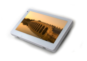 7 pollici Android Parete tablet Con Il Lettore NFC HA CONDOTTO LA Luce Per Presenza di Tempo