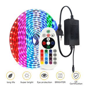 AC220V RGB компании mlight, работающая при напряжении 5050 RGB цвет переменчивый С 24Key пульт дистанционного управления IP67 водонепроницаемое наружное использование светодиодная осветительная полоса - Product Image 6
