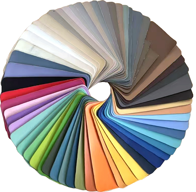 Variedad de colores disponibles para elegir