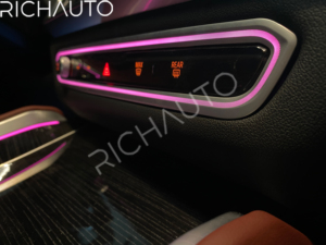 For BMW X5 Color RGB Dynamic Interior Lights Wireless Application Control Environment Atmospheric Automotive LED Light Kit - Product Image 6