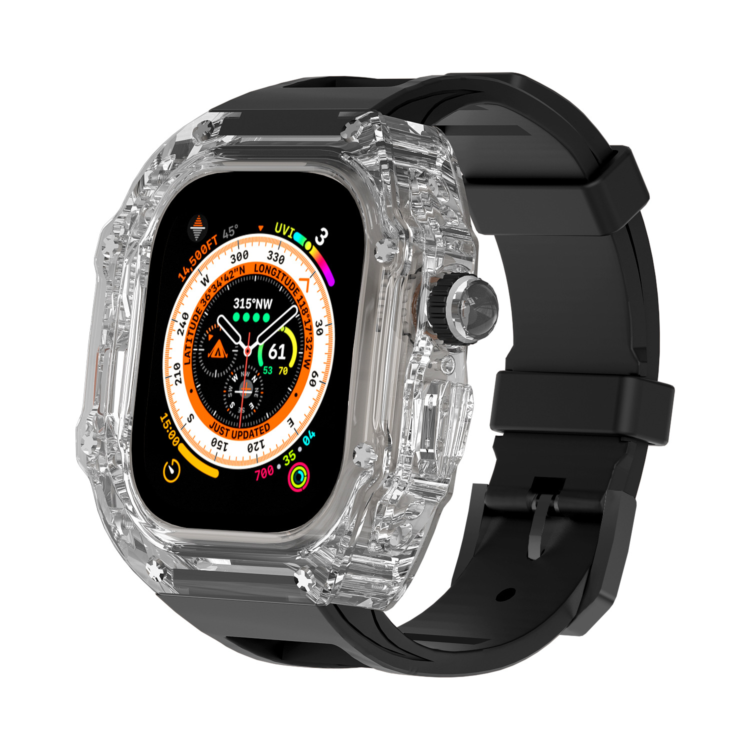 Transparent + Noir