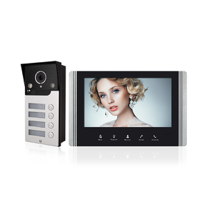 Sistema de intercomunicación Tuya WIFI Smart 4 con cable para apartamento visión nocturna teléfono móvil Control remoto intercomunicador de doble vía - Product Image 1
