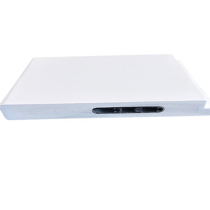 Sahte ahşap 135 derece bay pencere post PVC vinil deklanşör panjur bıçak pvc panjur bileşenleri pvc louvres - Product Image 4
