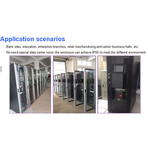 ZTMM Edge Cloud Integrated Data Center Server Solution 42u Aisle Containment Metal Cabinet for Data Centers - Product Image 4