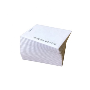 便宜的聚氯乙烯1.8毫米TK4100 125千赫射频识别翻盖卡，用于门禁 - Product Image 5