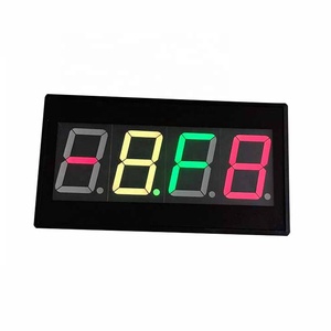 Taidacent 10-36V 1.8 inç 1.5 inç 4 haneli 7 Segment ekran modülü RS485 LED ekran ASCII Modbus ekran paneli