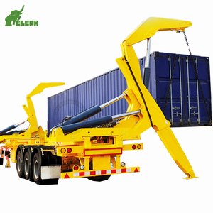 Venta caliente Sistema hidráulico de alta calidad 8x4 20FT Cargador lateral de contenedores Camión remolque de contenedores de carga lateral - Product Image 6