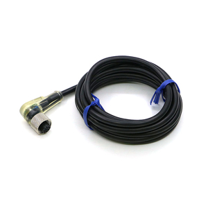 Connettore M12 inserzione diretta tipo connettori ad angolo retto impermeabili sistemi di controllo industriali segnale rete di alimentazione - Product Image 4