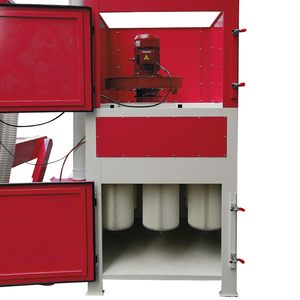 Çok istasyonlu otomatik kumlama sürekli dönen Platform kumlama makinesi - Product Image 5