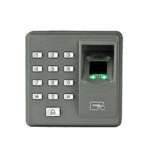 Lector de tarjetas RFID de huellas dactilares Dispositivo de asistencia de tiempo de huellas dactilares biométrico independiente y módulo Lector de huellas dactilares - Product Image 1