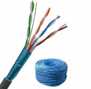 Fabbrica 305m OEM Utp Cat5 cavo di rete Cat5e Cca Lan cavo Utp cat 5e per uso informatico - Product Image 1