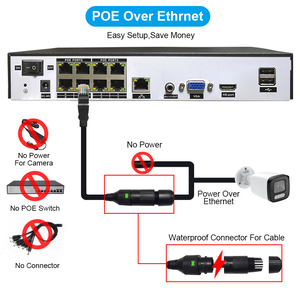 HFWS4K高品質Cctvカメラフルカラー8mp16ch Ip Poe Nvr CCTVカメラシステムカメラキットセットNvrホームセキュリティCctvシステム - Product Image 6