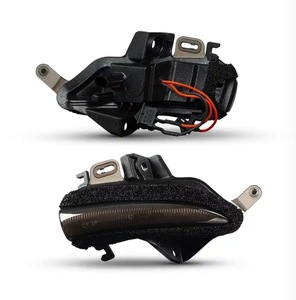 Side Wing Mirror Indicator Dynamic Turn Signal <strong>LED</strong> Indicator Blinker Light Black Shell for Lexus RC200tI RC300 RC350 <strong>RC</strong>-F - Product Image 4