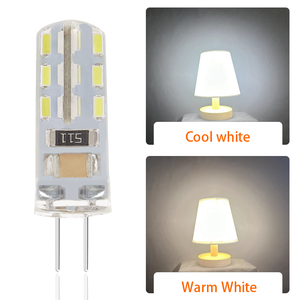 Ev dekorasyon için yüksek lümen G4 LED ampuller AC 85-265V 2W konut kullanımı için uzaktan kumanda anahtarı ile Gy6.35 aşağı ışık açtı - Product Image 4