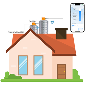 Acqua ultrasonica ad alta precisione ME201WZ Smart Home attrezzature sensore di flusso ad ultrasuoni acqua nel serbatoio IOS/ Android - Product Image 4