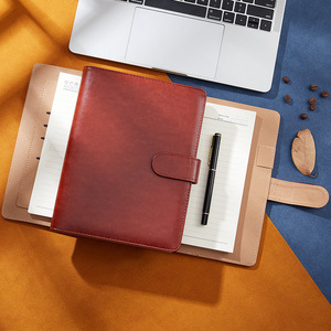B5 Business office Notepad all'ingrosso A5 notebook set personalizzato a fogli mobili diario LOGO personalizzato - Product Image 2