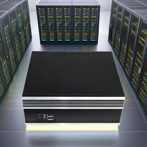 Новая модель S21 Mini ITX & M-ATX корпус для настольного компьютера, алюминиевый сплав, материал для ПК с вентиляторами для серверного приложения, в наличии - Product Image 3