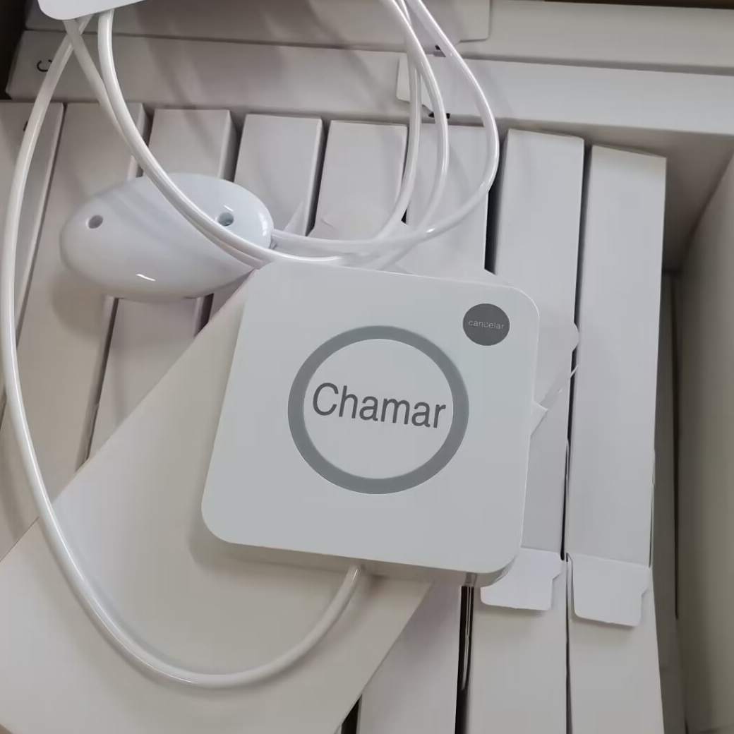 Bouton d'appel en Portugais